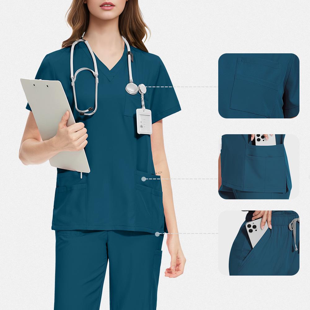 New Arrival Medical Uniform: Surgical Gown & Straight Pants Suit