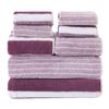 Set de 8 prosoape: Prosoape Groase Absorbante pentru Baie, Față și Păr din Fleece de Corali pentru Adulți și Copii