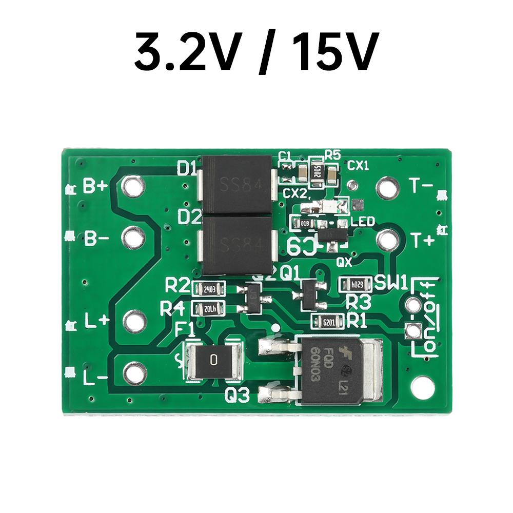 

3.2V-15V Solar Generator Charge Controller Auto Light Control Circuit Switch Lithium Battery Charging Board diy Courtyard Street