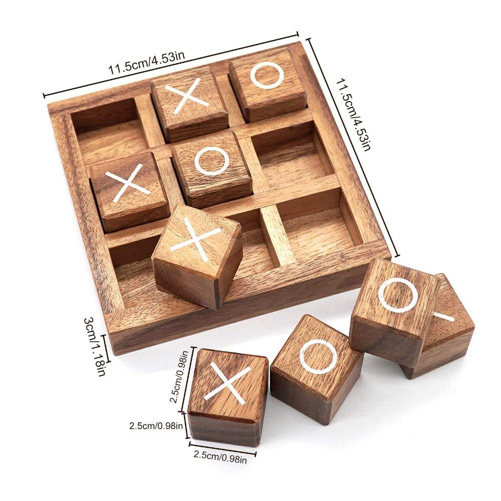 Table Game Board Game Puzzle Table Game XO Chess Game Tic Tac Toe Game Interest Chess Board Game