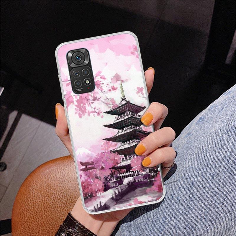 Cherry Blossom Tree Phnoe Case for Phnoe Case for Xiaomi Redmi Note 15 14 14S 13 Pro Plus 12 12S 11S 11E 10S 10 11T 5G Unique Co