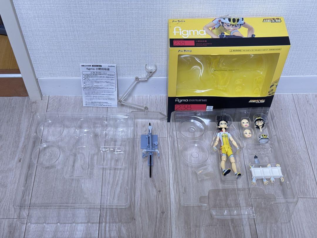 

[USED] figma Yowamushi Pedal Sakamichi Onoda figure, no missing parts, used
