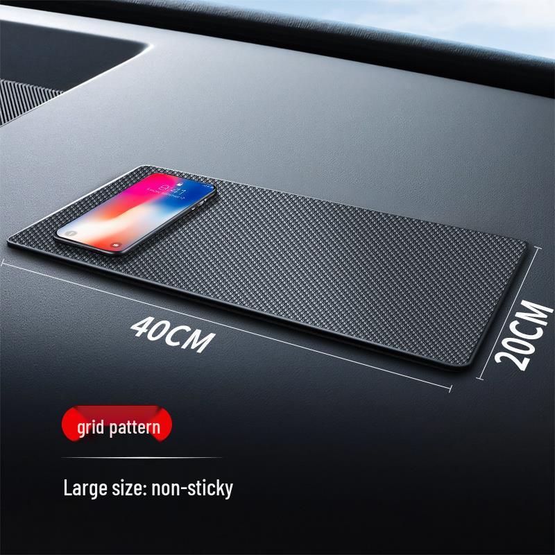 Anti-Slip Dashboard Mat: Multifunctional Car Storage & Interior Ornament