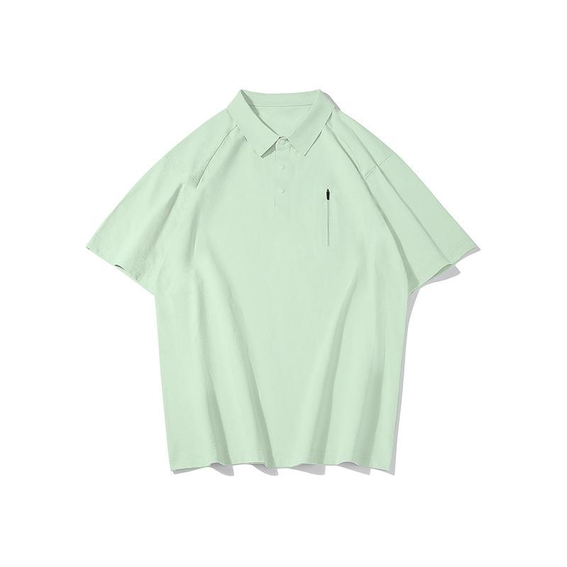 Casual-Style Fashionable Men's New Outdoor Simple Solid-Color Versatile Trend-Forward Brand Top