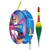 Set di Canna da Pesca Automatica Bobber per Lanci Facili Galleggiante Che Cambia Colore Accessori da Pesca