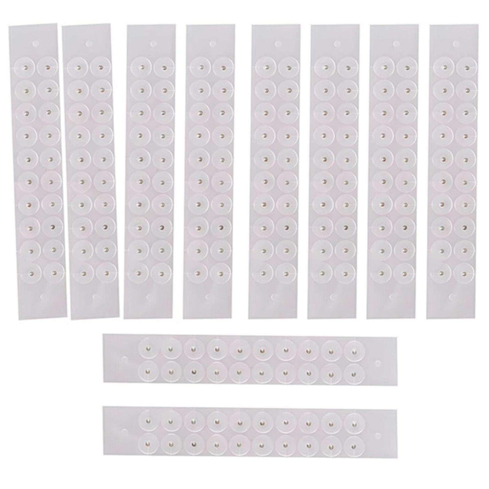 

200Pcs Acupunctures Beads Auricular Ear Sticker Massage Ear Acupunctures Patches Clear Disposable Ear Sticker Easy Use срібний
