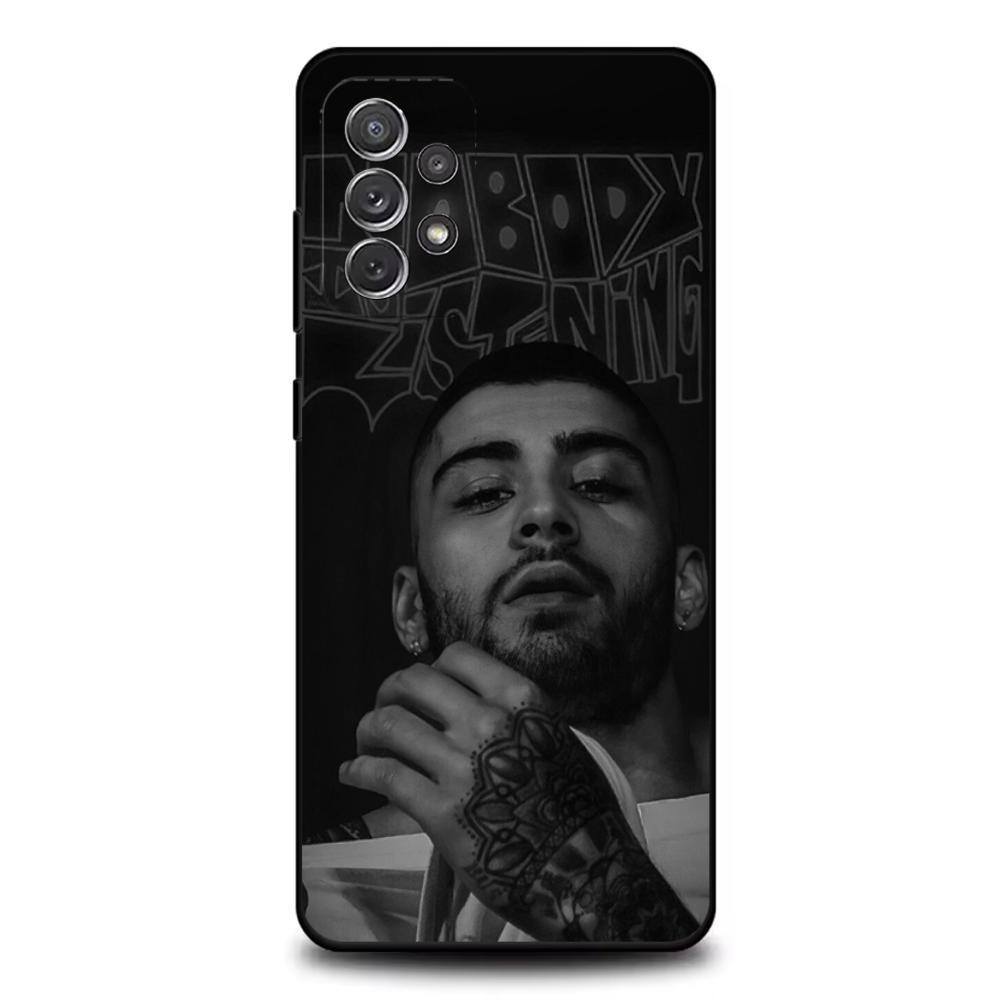 Singer Zayn Malik Phone Case For Samsung S25,S24,S21,S22,S23,S30,Ultra,S20,Plus,Fe,Lite,Note,10,9,5G Black Cover