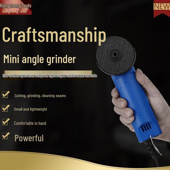 Compact Multi-Tool: Angle Grinder, Polisher, Cutter, Engraver, Grout Remover