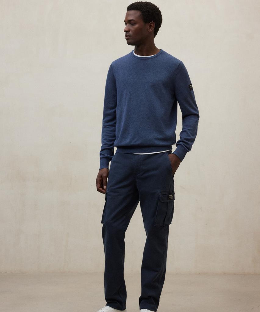 Ekoalpeu Men'S Blue Bayona Sweater