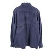 MAX MARA made in Italy Check Pattern Long sleeve shirt M Bluish Women Used