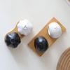 Decorative Garlic Shape Spice Jars Ceramic Spice Container Multi-functional Seasoning Jar  Table