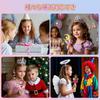 Magic Magic Princess Play Magical Pretend Princess Musical with Present Wand, Stick, Toy, Wand, Glowing, Play, Wizard's Wand, Accessory, Wand, Sound,