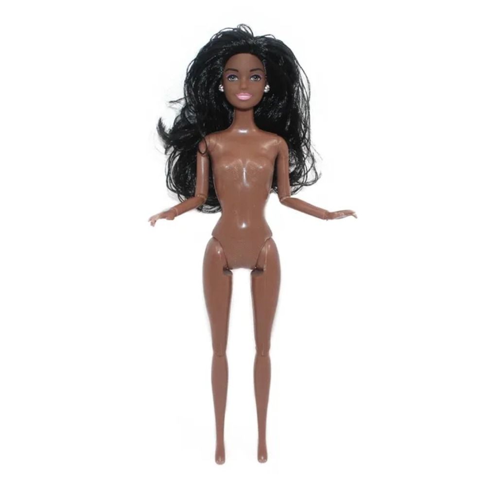 11 Mehrgelenkige Schwarze Puppen Bewegliche 30cm Puppe Spielzeug Kinderspielzeug Afrikanische Puppen Verkleiden