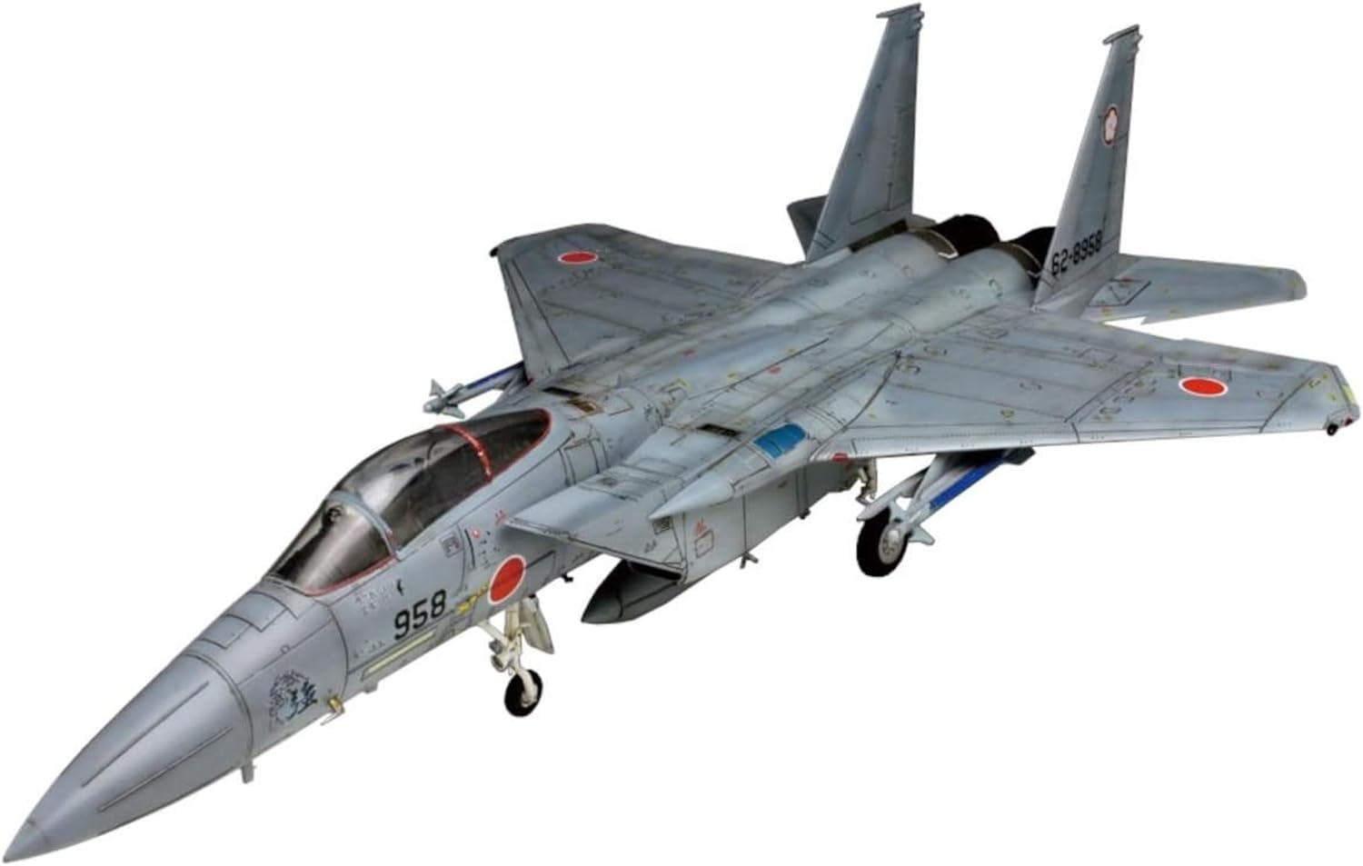 

PLATZ 1/72 Scale Air Self-Defense Force Main Fighter F-15J Eagle Plastic Model Kit AC-16SP with Camouflage Pattern Sheet