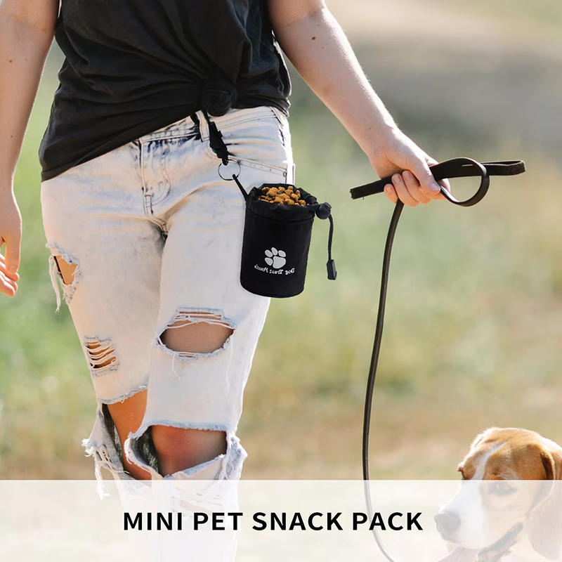 Portable Mini Pet Snack Bag and Pet Training Waist Bag Suitable for Medium-sized Large and Small Pet Cat and Dog Snack Bags
