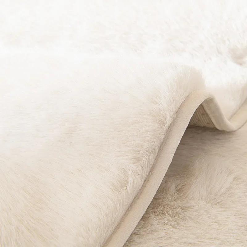 Thicken Plush Sofa Cushion Luxury Solid Color Sofa Towel Covers Soft Non-slip Couch Slipcovers for Living Room Bay Window Pad