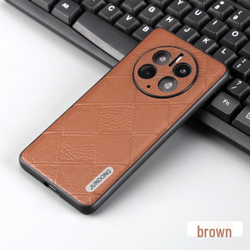 OnePlus 9 Leather Phone Case: Genuine Leather, Anti-Fall Protection, Fits OnePlus 7T/8 Pro/9R