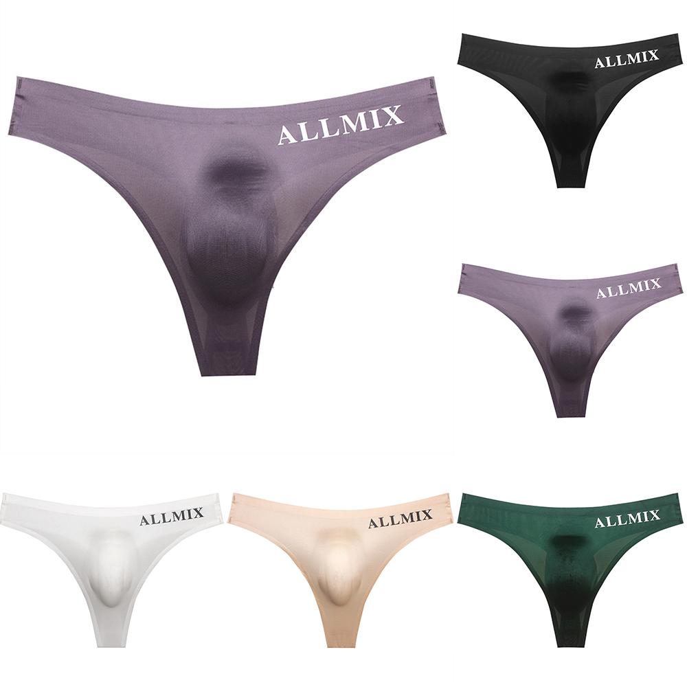 Casual Mens Briefs Stretchy Summer Elastic G-String