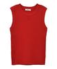 Earth Music Ecology Casual Sleeveless Knit Pullover with Embroidered Logo & Women's