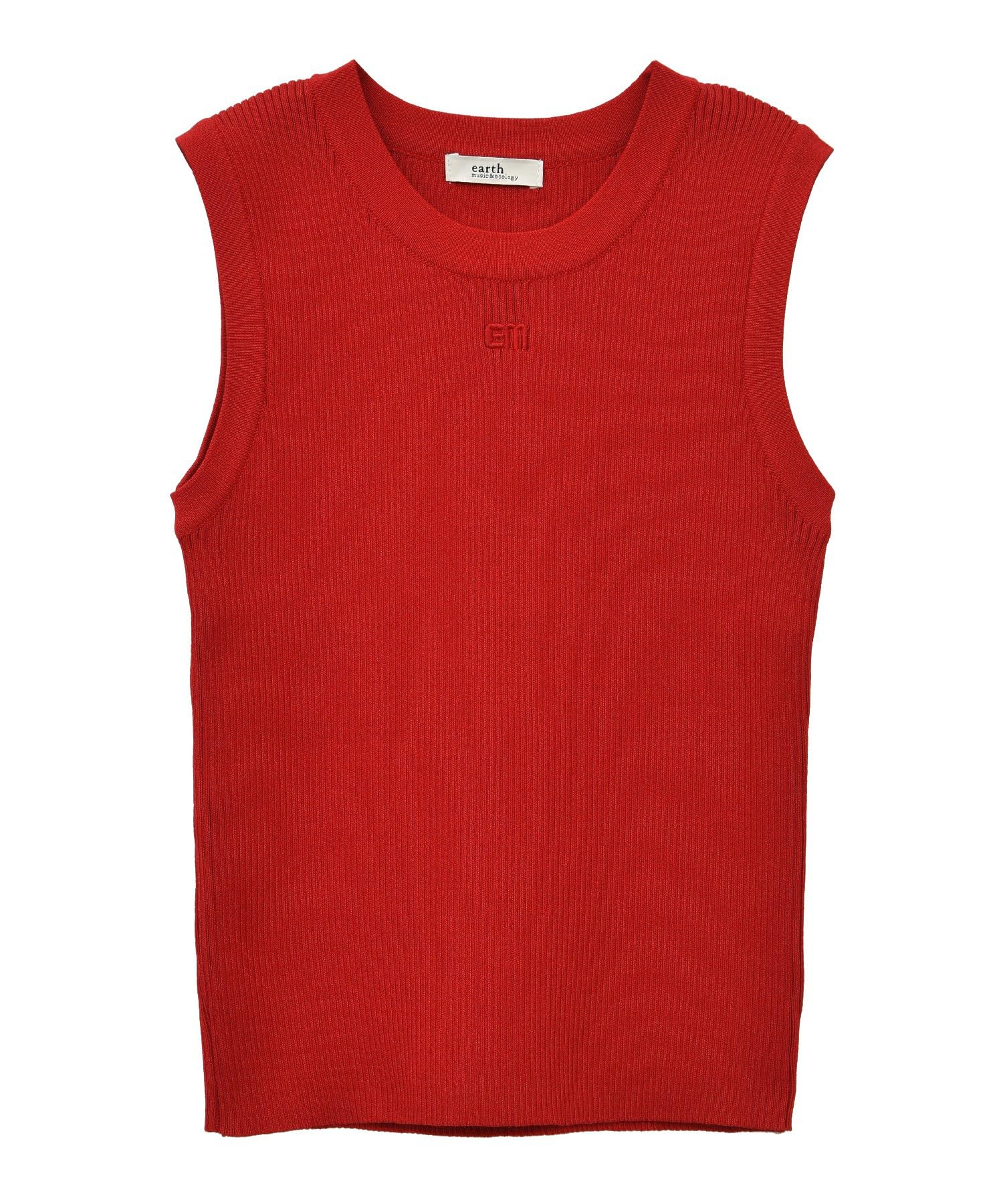 

Earth Music Ecology Casual Sleeveless Knit Pullover with Embroidered Logo & Women s