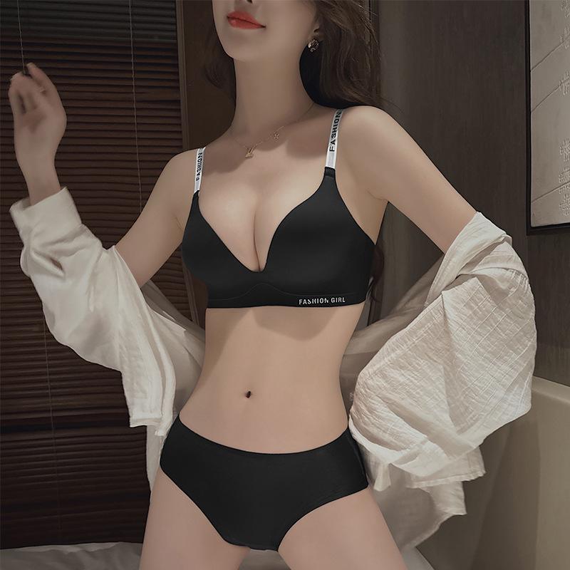 Women's Seamless Lift & Support Adjustable Bra Set