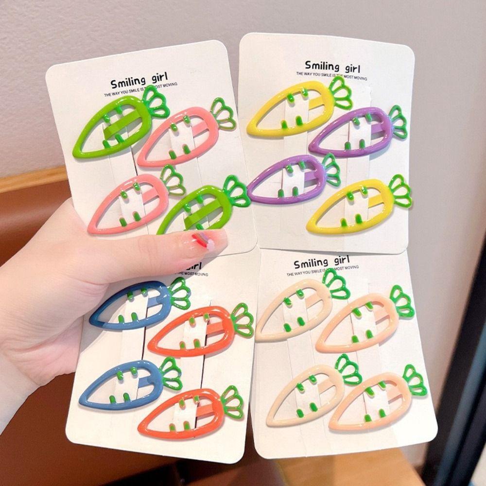 

Dopamine BB Hairpin Cute Carrot Hairgrip New Hair Side Clips Children синій