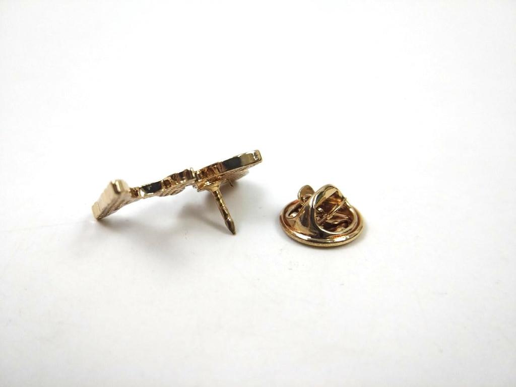 [F KNOTEN] Neue Knospe Blatt Motiv Legierung Anstecknadel, Pflanzen Motiv Accessoire, Natur, Mini Größe, Ca.. 1,5 cm x 2 cm