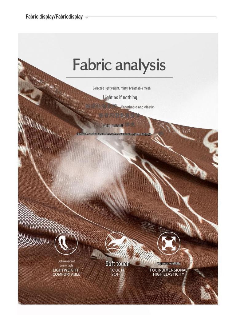 Lulu Women's Shock-Absorbing Sports Bra - Beautiful Back Print Yoga Crop Top