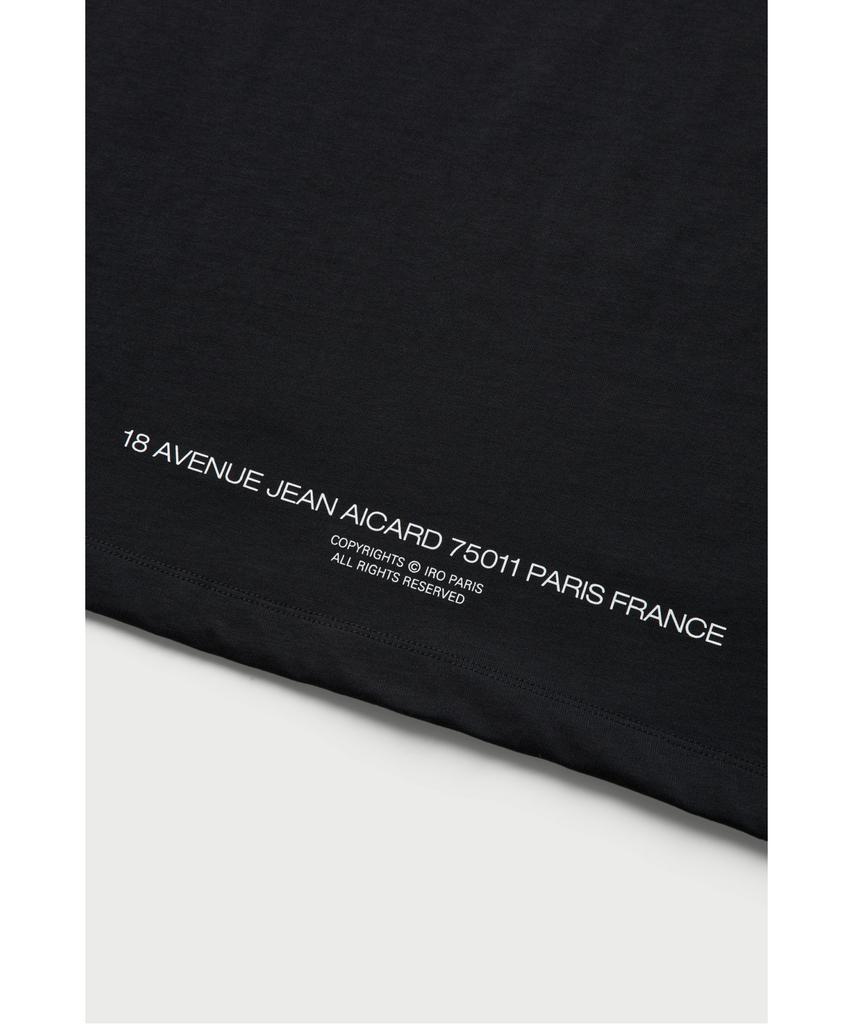 IRO Sable Pigment Logo T-Shirt Iqtam26701Bkx