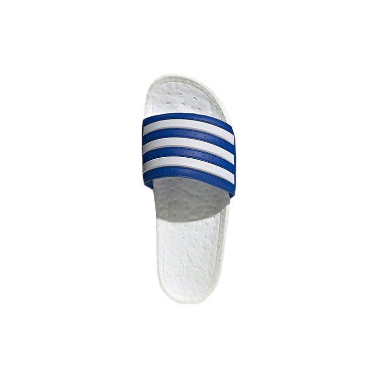 Adidas Adilette Abrasion Resistant Slide Slippers Unisex Blue White GZ5313