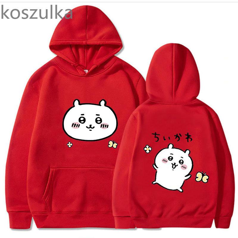 Moda Anime Chiikawa Hanorac Streetwear Sigiliu Imprimare Pulover Hanorac unisex toamnă iarnă Hip Hop hanorace Hanorace Haine unisex