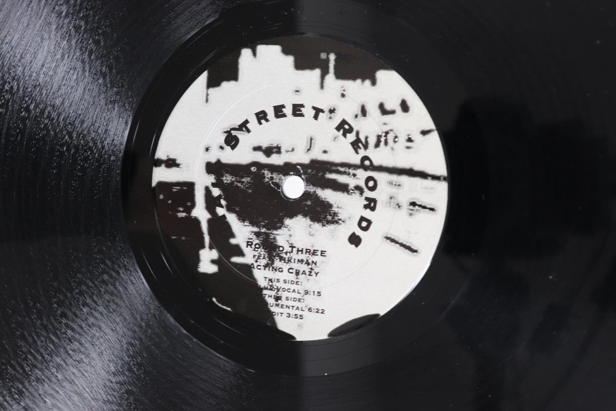 

12inch Record ROUND THREE TIKIMAN Acting Crazy MSR06 MAIN STREET 1996 Germany Dance Electronica Used