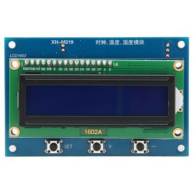 LCD Display Module Manual Timing Control Detect Serial Interface Adapter 1602 XHM219