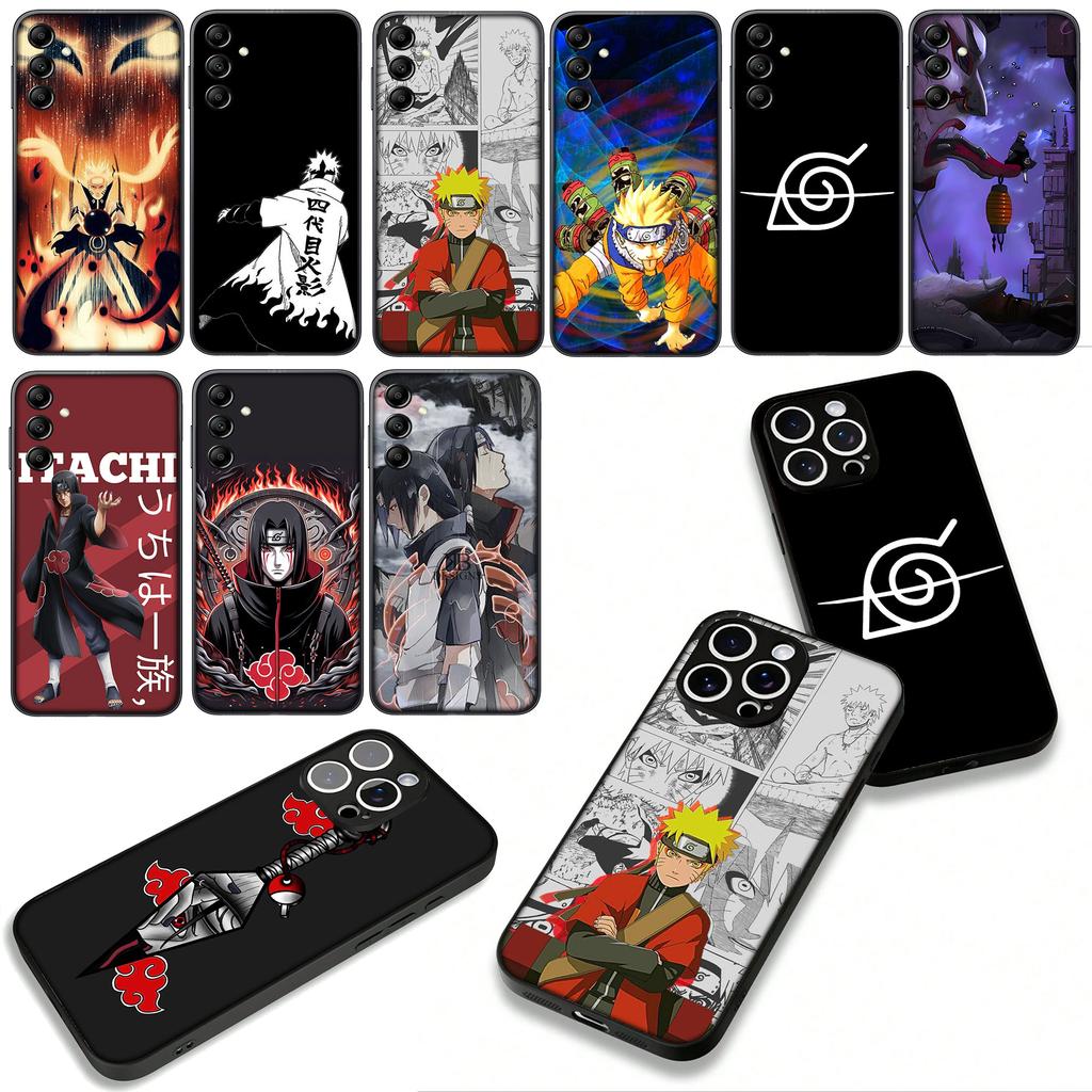 Narutos Sasuke Uchiha Itachi Akatsuki für Samsung Galaxy A36 A17 A26 A07 A35 A54 A53 A13 A33 A34 S8 S9 S20 S21 FE S10 Plus Hülle