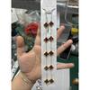 High-end Ten-flower Necklace Double-sided Four-leaf Clover Clavicle Chain Luxury High-end Women's Necklace