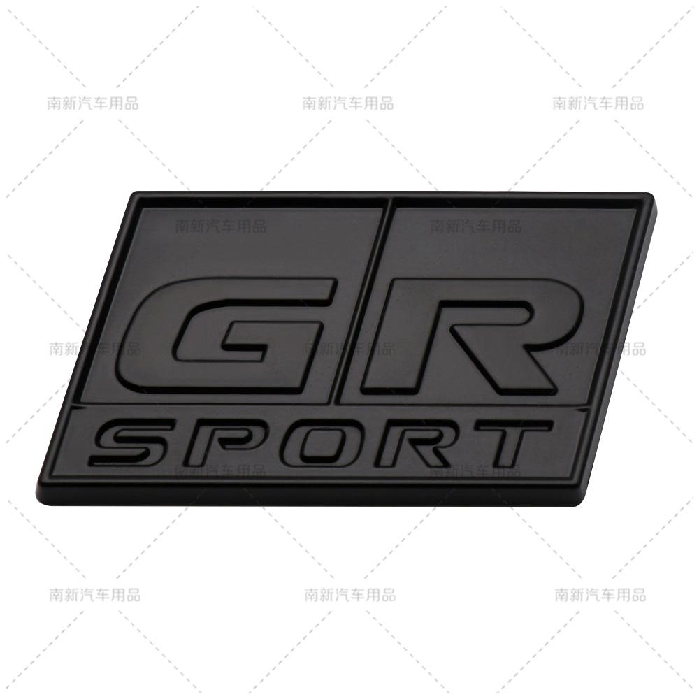 Car Sticker GR Sport Decal Front Hood Grille Emblem Badge for Toyota HV YARiS RZ RC RS Prius Lexus Harrier GRMN Logo Stickers