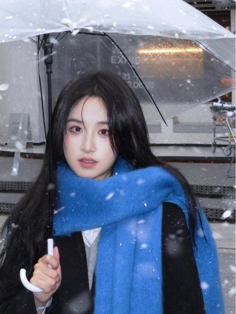 Dámský kostkovaný šátek v korejském stylu - Módní, Všestranný, Zesílený pletený nákrčník