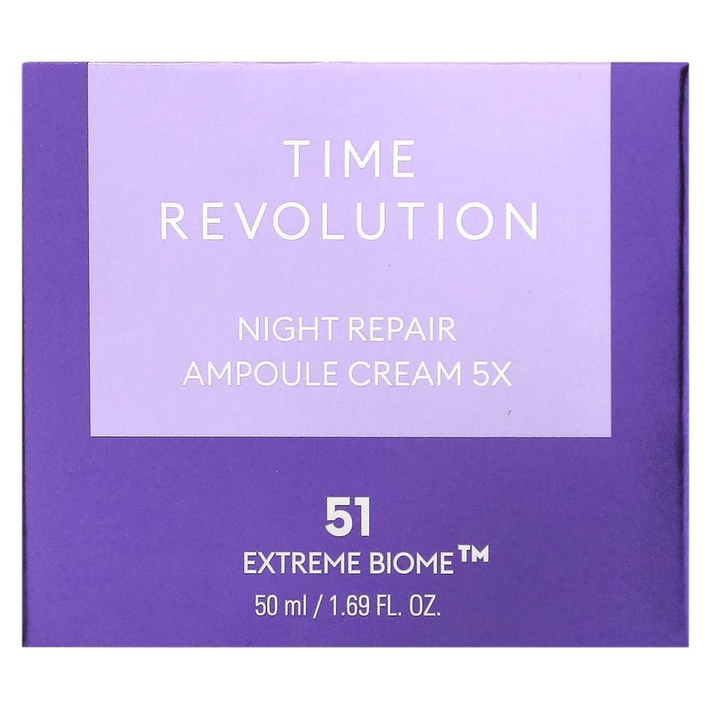 Time Revolution Night Repair Ampoule Cream 5X, 50Ml(1.69Fl Oz)