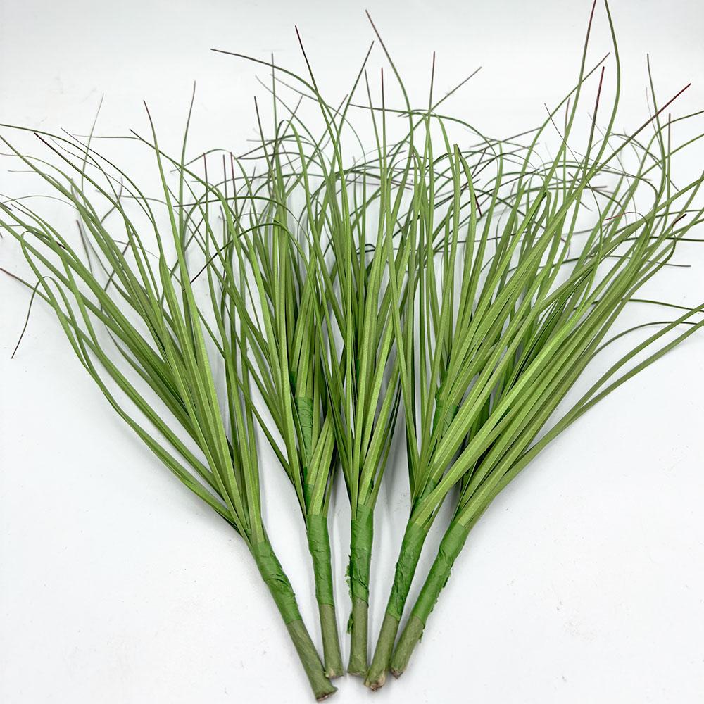 

5 шт. Искусственная луговая трава, искусственная зелень для DIY, свадебная площадка, домашний декор, горшечное украшение, искусственное растение, украшение для открытого сада 30cm
