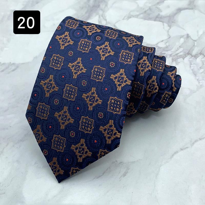 Gravata masculina, vestido com padrão retrô, acessórios casuais de negócios, fonte preferida