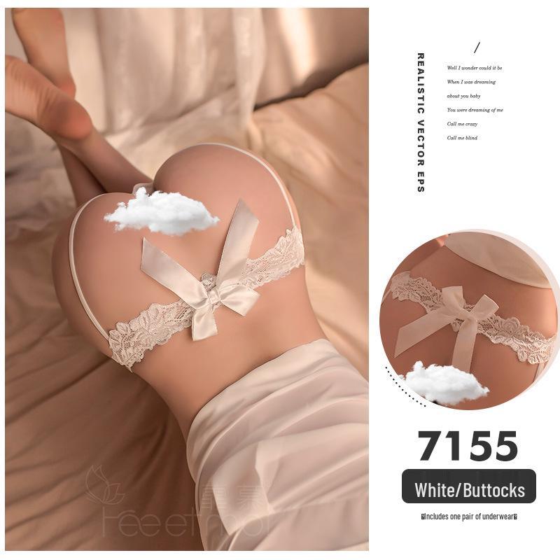 Feimu Lingerie: Open Crotch Thong T-Back for Women's Passionate Nights