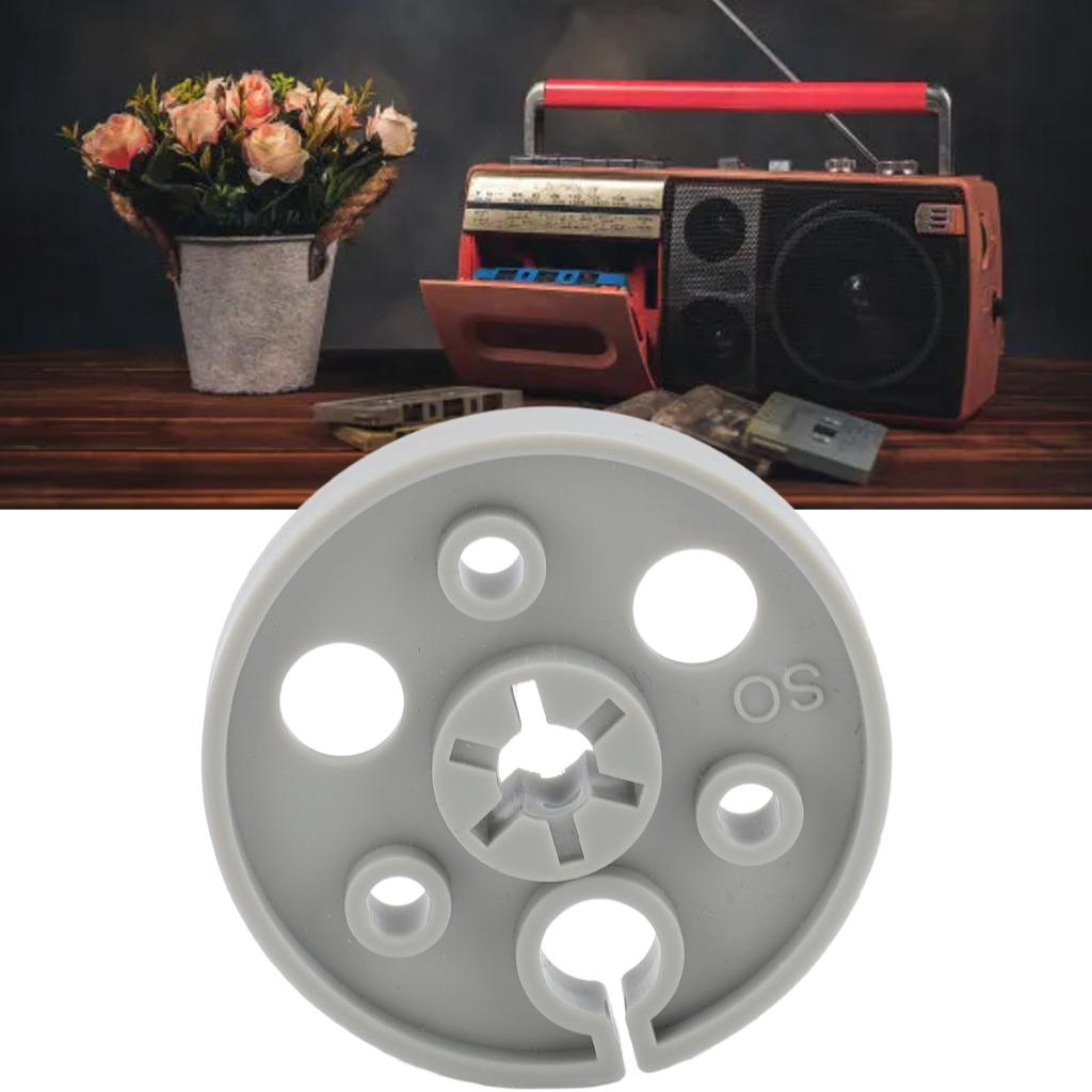 Reel to Reel Tape Controller Empty Tape Nab Hub Center Hub with Mounting Screws for 1Celsius4 7 Inch Reel To Reel Tape Recorders