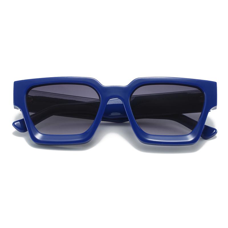 Fashion Retro Tortoiseshell Square Sunglasses Women Men Brand Designer Vintage Chunky Sun Glasses Lentes  Mujer S195