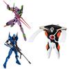 Bandai Neon Genesis Evangelion Chewing Gum Candy Toy Set of EVA-FRAME-DX02 [Box 3]