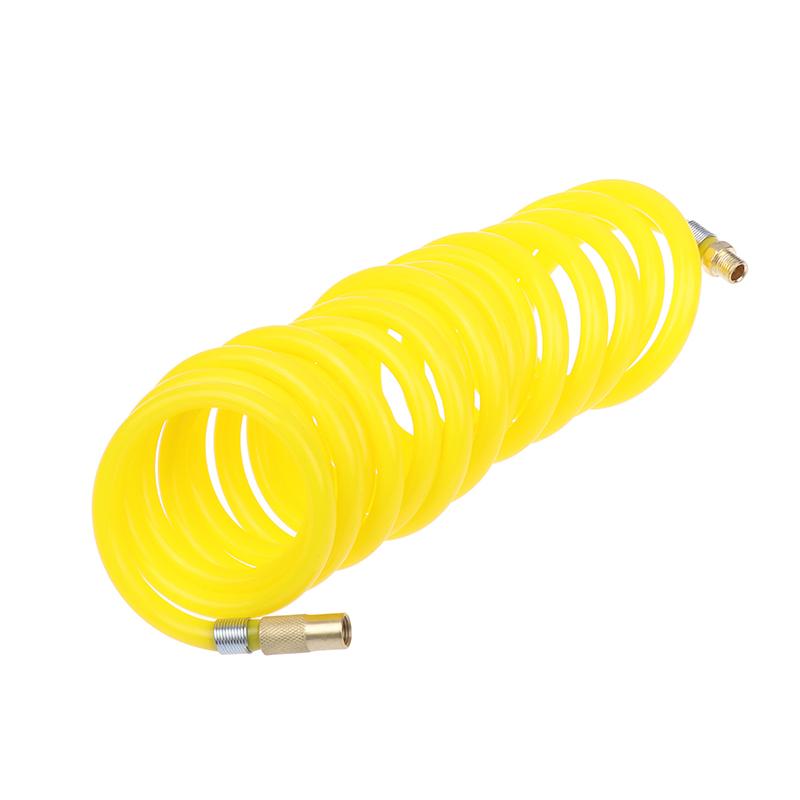 1 Piece Universal Pump Extension Tube Tire Air Compressor Hose Flexible Recoil Air Inflator Connector Replacement Inflator Hose