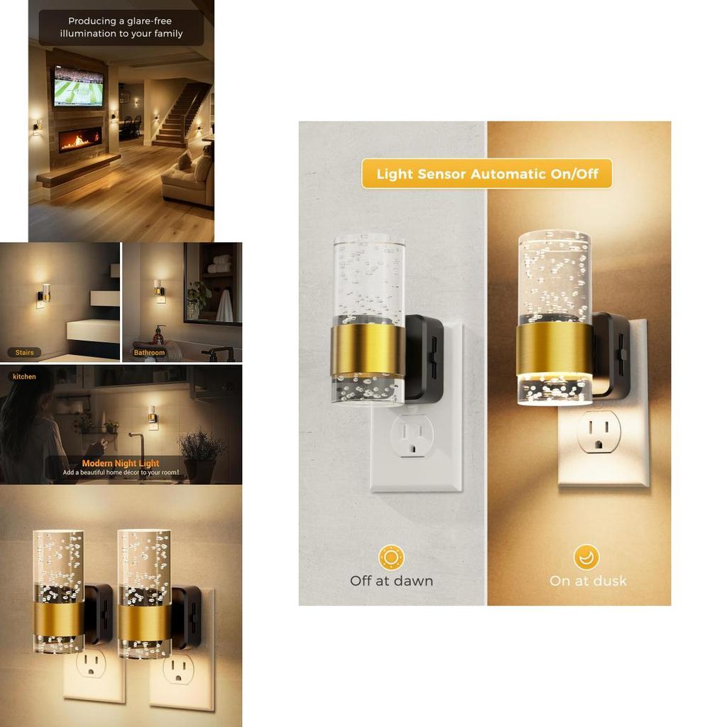 LED-Wandnachtlicht mit Bewegungssensor für Schlafzimmer, Flur und Küche