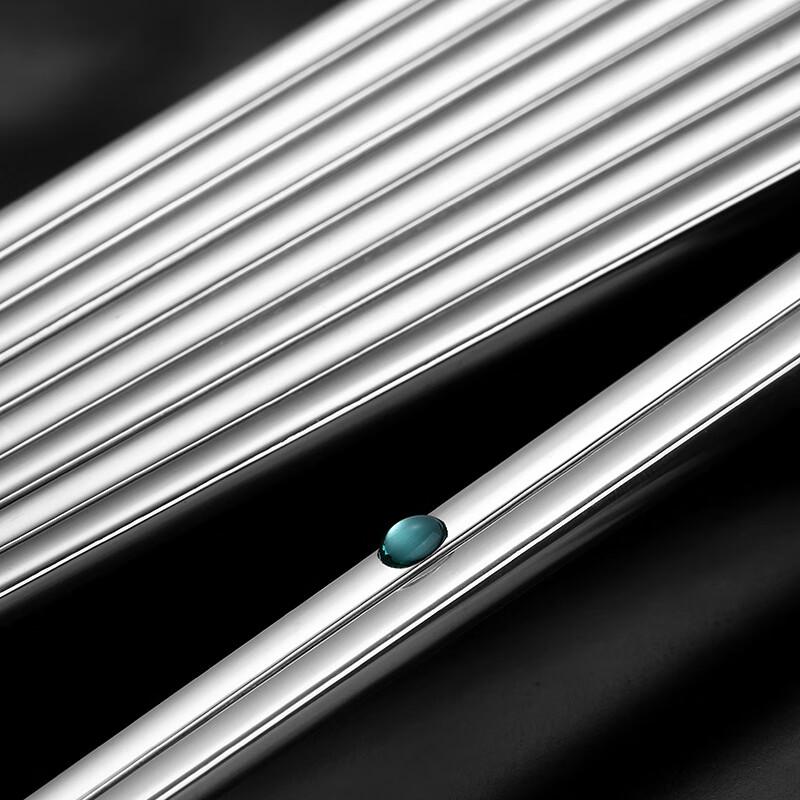 OULOTI 316L Medical Grade Extra Thick Stainless Steel Chopsticks