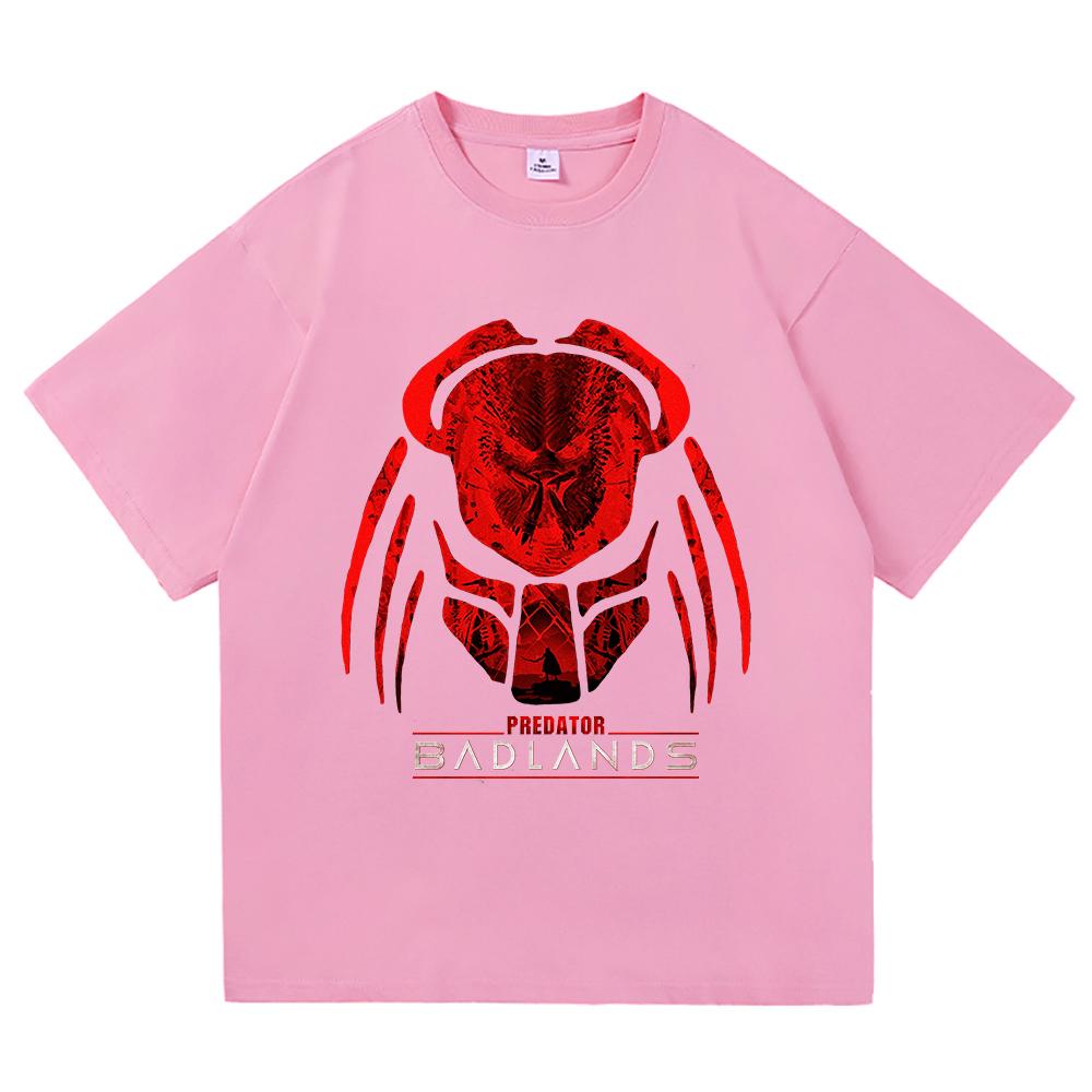 Predator Badlands T Shirt 2025 Fashion Movie Men/women Clothing Vintage Harajuku High Quality Clothes Cotton Tshirts