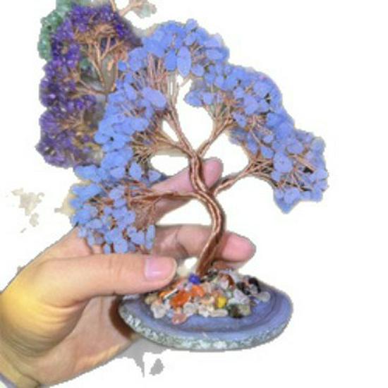 Natural Citrine Crystal Money Tree with Treasure Pot - Wealth-Attracting Home Decoration