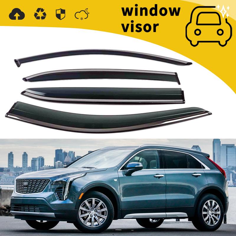 14-20 Cadillac XT4, XT5, XTS Rain Guards: Car Door Visors & Deflectors